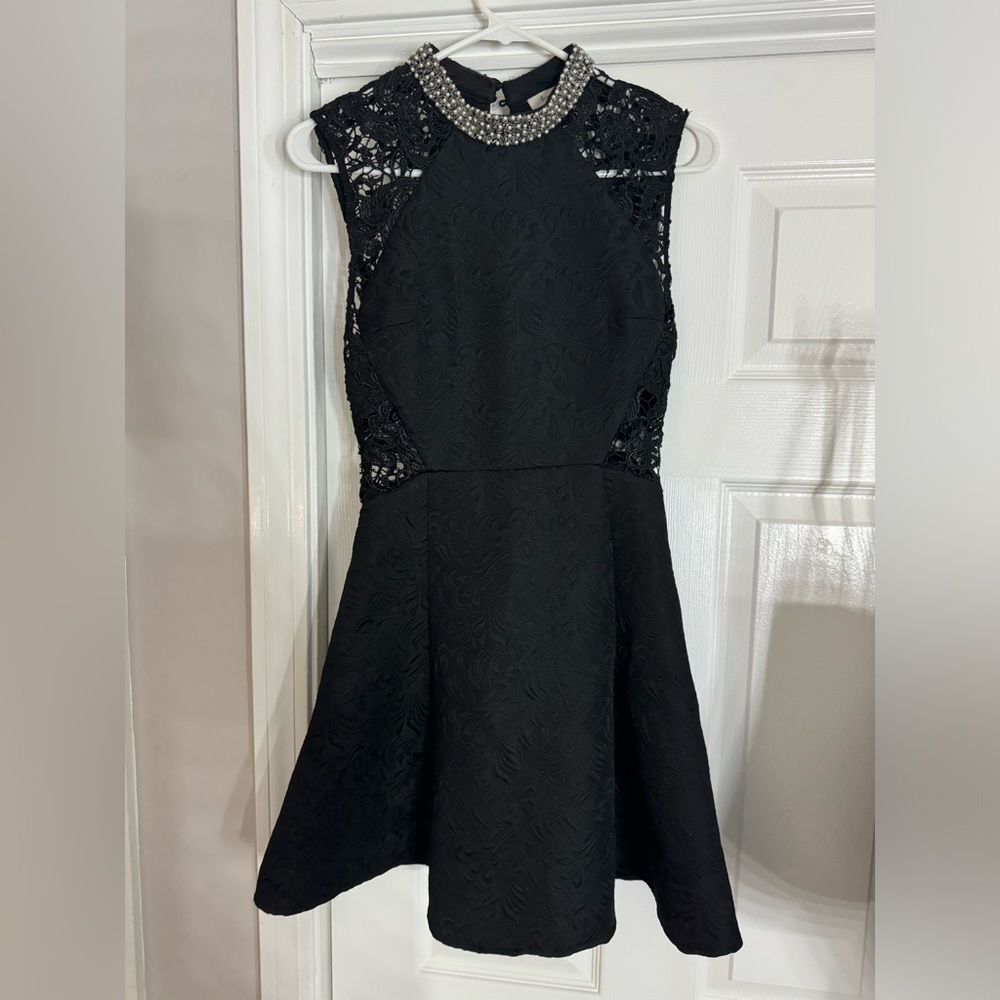 Francesca’s Collection Black Dress